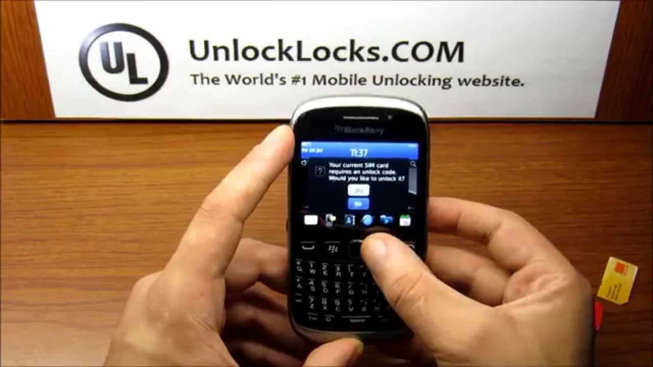 Blackberry curve 8520 unlock code free online